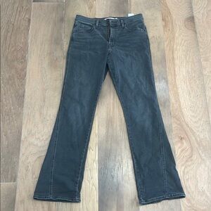 Hudson Jeans Black Flare Barbara Wide Leg